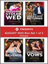 Harlequin Presents August 2025--Box Set 1 of 2